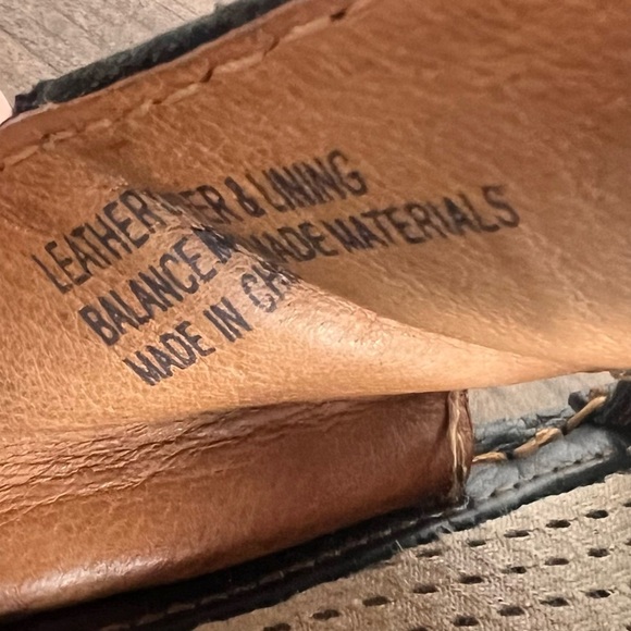 BORN Jared Open Toe Men\'s Leather Slide Sandal Size 10 #564A